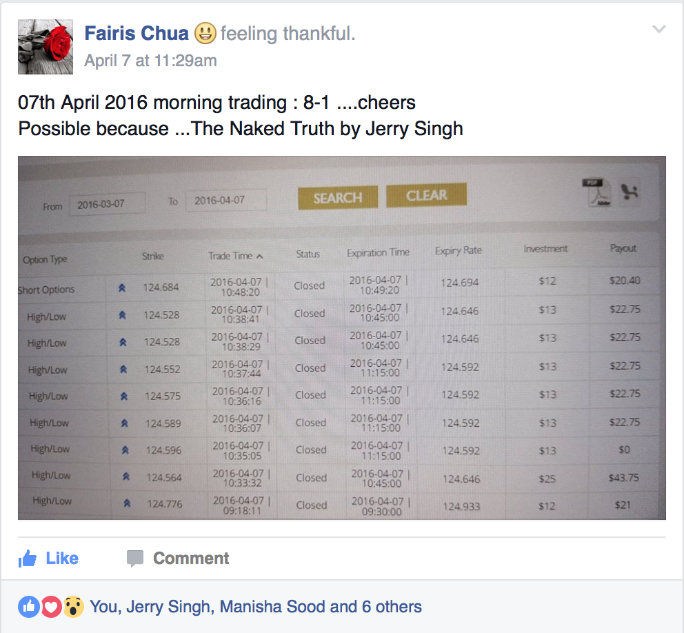 Fairis Chua Naked Trading Testimonial