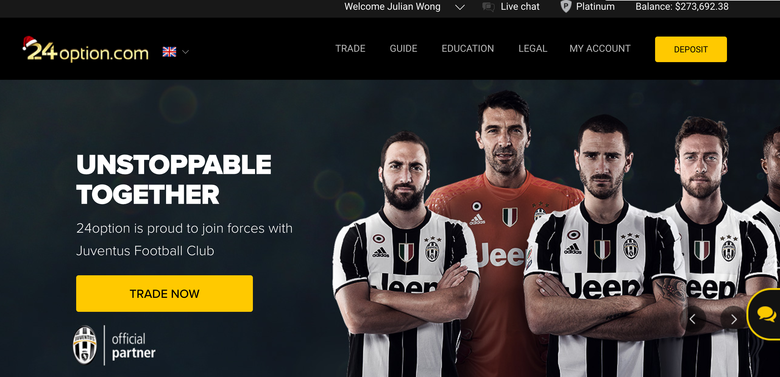 24 Option Juventus Soccer Team